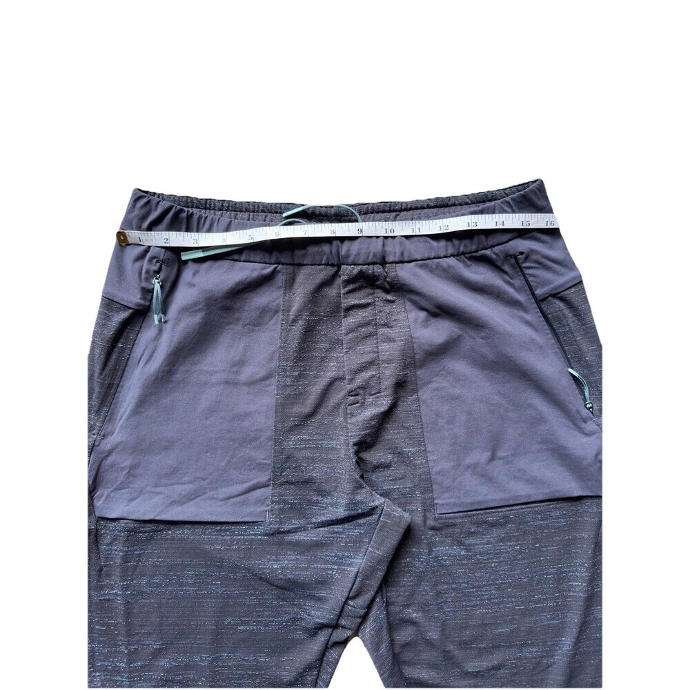 Lululemon Lab Varsa Pant Mens M Navy/Grey Active Training Sweatpants Joggers - Picture 6 of 11